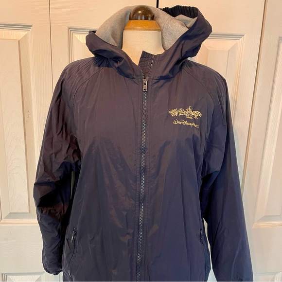 COPY - Disney jersey lined, embroidered, hooded jacket size mens large. - Picture 2 of 9